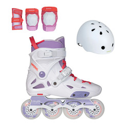 Zestaw Rolki Playlife Imperial Violet 80 + kask + ochraniacze