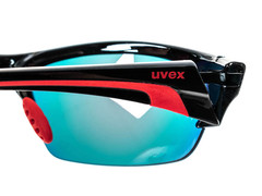 Okulary Uvex Blaze III Black Red 2316 2019