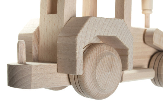 Drewniana zabawka John Paddle - Koparka