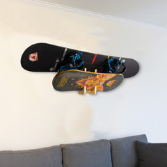 Wieszak John Paddle Snow Rack 2 na deski snowboardowe, kite, wake i skate