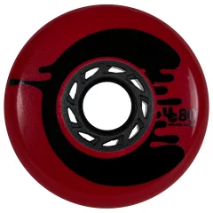 Zestaw 4 kółek Cosmic Roche Red 80mm 88A