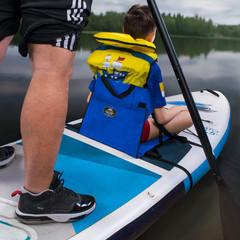 Uniwersalne Siedzisko Kajakowe John Paddle do Deski SUP - Niebieskie