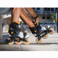 Rolki Powerslide Doop Yellow Sunrise 100