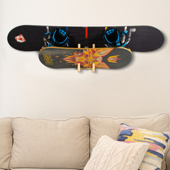Wieszak John Paddle Snow Rack 2 na deski snowboardowe, kite, wake i skate