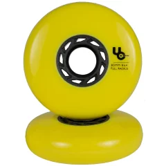 Zestaw 4 kółek Powerslide Undercover Team Yellow 80mm 86A