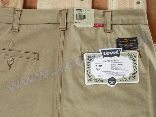 Spodnie Levis Skateboarding Work Pant Regular Straight Harvest Gold (95588-0001) S/S 2018