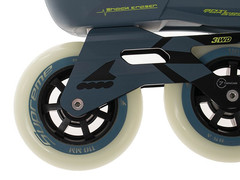 Rolki Rollerblade TWISTER EDGE EDITION #1 Grey / Blue + słuchawki SkullCandy 2018