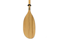 Wiosła Kajakowe John Paddle Drewniane Skrętne 225 cm (komplet - 2 sztuki)