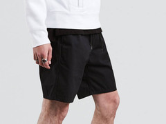 Spodenki Levis Skateboarding Easy Short SE BLACK RIPSTOP (39438-0001) S/S 2018