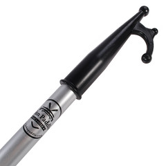 Aluminiowy Bosak John Paddle z Hakiem Manewrowym 180cm i Uchwytem Antypoślizgowym z Pokrowcem 