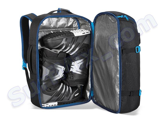 Plecak Torba Dakine DLX Cargo Pack 55L Black 2016 + Naklejki gratis