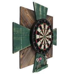 Tablica Drewniana John Paddle do Darta Order Forest Green