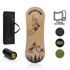Zestaw Trickboard SnowFlow z atestem + dywan do wyboru