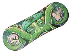 Trickboard Octopus Green New + dywan; z Atestem