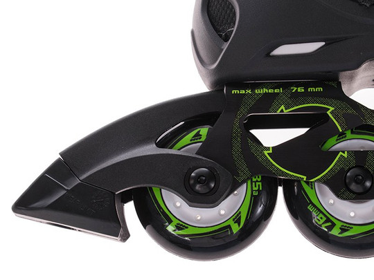 Rolki Rollerblade CYCLONE Black / Acid Green 2018