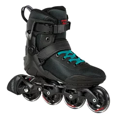 Rolki Powerslide Phuzion Radon Black/ Light Blue 80