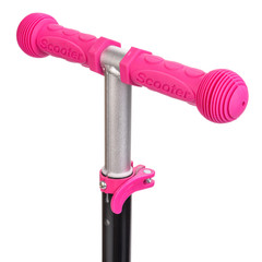 Hulajnoga trójkołowa Meteor Funny Pink LED