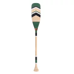Pagaj John Paddle Ozdoba Kolorowy Malowany 120 cm WZ7 ze skórzaną pionową zawieszką