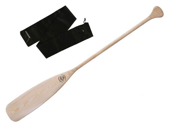 Pagaj John Paddle Canoe Beavertail Pure - ogon bobra + Pokrowiec Paddle Sleeve