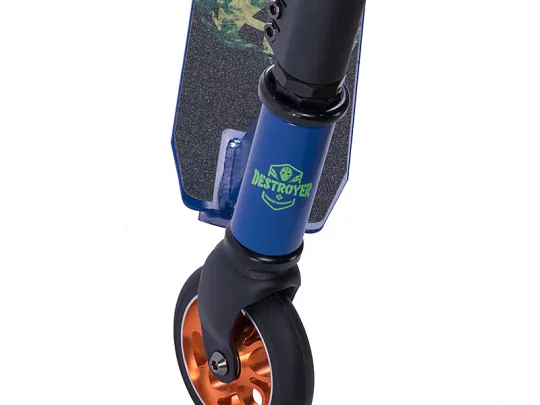 Hulajnoga Street Surfing Destroyer Green Fire Mask 2021