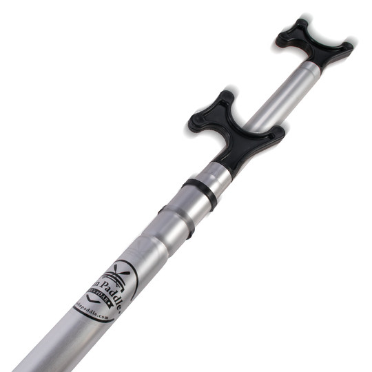 Składany Aluminiowy Teleskopowy Bosak 125 - 220 cm John Paddle z Hakiem oraz pokrowcem