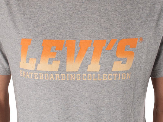 Koszulka Levis Skateboarding Graphic SS Tee Heather Grey (34201-0010) S/S 2018