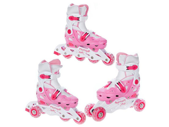 Rolki Wrotki Croxer 3w1 Balloon Pink
