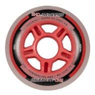 Zestaw 8x kółka + 16x łożyska + 8x tuleje Powerslide PS One Wheels Pack 80mm 82A with Spacer 2021