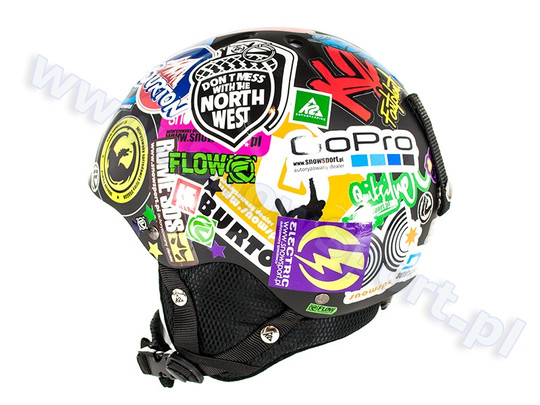 Kask K2 Scepter + 4 pakiety naklejek