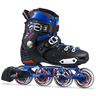 Rolki Fila NRK JUNIOR Black Blue Red 2018