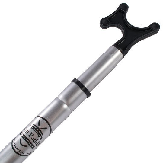 Składany Aluminiowy Teleskopowy Bosak 125 - 220 cm John Paddle z Hakiem oraz pokrowcem