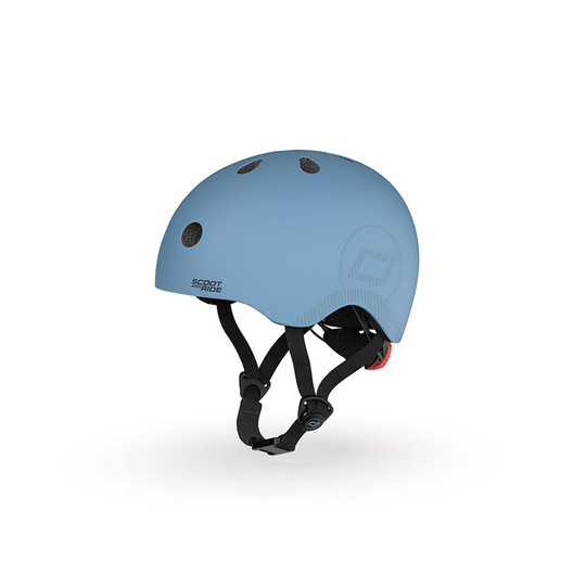 Kask dla dzieci Scootandride  M-L dla nastolatków Steel