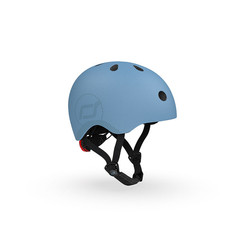 Kask dla dzieci Scootandride  M-L dla nastolatków Steel