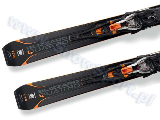 Zestaw Blizzard Quattro RX + wiązania XCELL14 DEMO + buty Tecnica Mach1 110 MV 2017