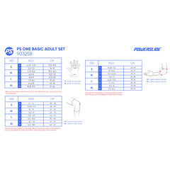 Zestaw ochraniaczy na kolona łokcie nadgarstki Powerslide One Basic Adult Set