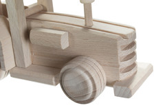 Drewniana zabawka John Paddle - Traktor