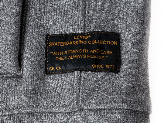 Bluza Levis Skateboarding Pullover Hoodie SE Heather Grey (15666-0009) F/W 2018