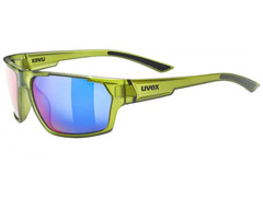 Okulary Uvex przeciwsłoneczne SportStyle 233 P Mirror Green 7770 Polavision