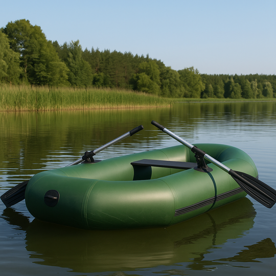 Aluminiowe Wiosło pontonowe do pontonu łodzi John Paddle z pokrowcem (komplet - 2 sztuki)