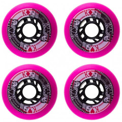 Kółka FR SEBA Street Kings 80mm/85A Pink 4szt