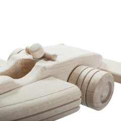 Drewniana zabawka John Paddle - Wyścigówka