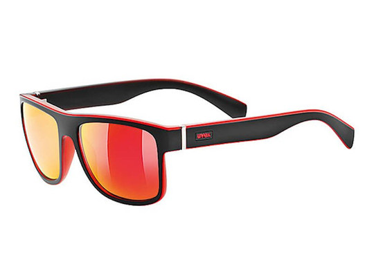 Okulary Uvex Lgl 21 Black Mat Red 2213 2021