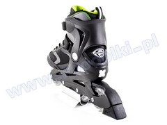 Rolki Bladerunner ADVANTAGE PRO XT Black / Green 2017