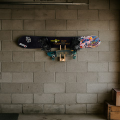 Wieszak John Paddle SKATE 2 na 2 deski snowboard, deskorolka, kite, wake, trickboard, longboard