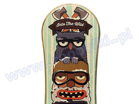 Trickboard Into The Wild + Dywan do Trickboarda New; z Atestem
