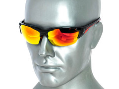 Okulary Uvex Blaze III Black Red 2316 2019