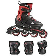 Rolki Rollerblade Combo Black / Red 2019