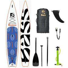 Deska SUP Bass Explorer 14 (426x76x15cm) + Wiosło + Leash + Pompka + plecak