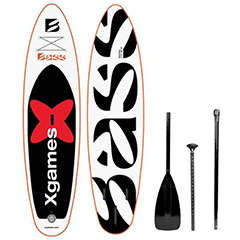 Deska SUP Bass XGames 11 (344x83x15cm) + Wiosło + Leash + Pompka + plecak