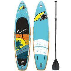 Deska SUP F2 SunSet Turquise 11.8 (360x82x15cm)